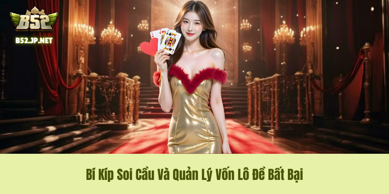 Bí Kíp Soi Cầu Và Quản Lý Vốn Lô Đề Bất Bại Bí Kíp Soi Cầu Và Quản Lý Vốn Lô Đề Bất Bại