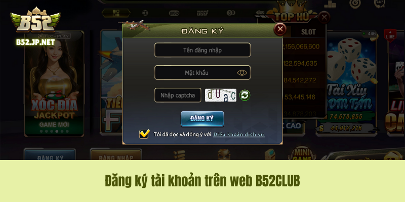 Phạm vi và Mục đích thu thập dữ liệu tại B52CLUB